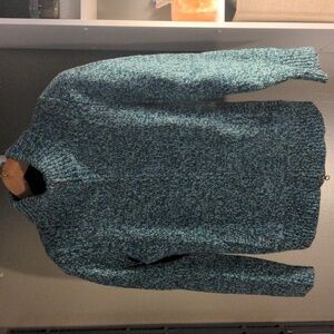 L.L.Bean Rag Wool full zipper sweater